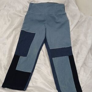 Patchwork Denim Women's Jeans